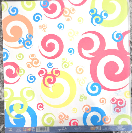 Disney Mickey Mouse Embossed Vellum Paper by Sandylion