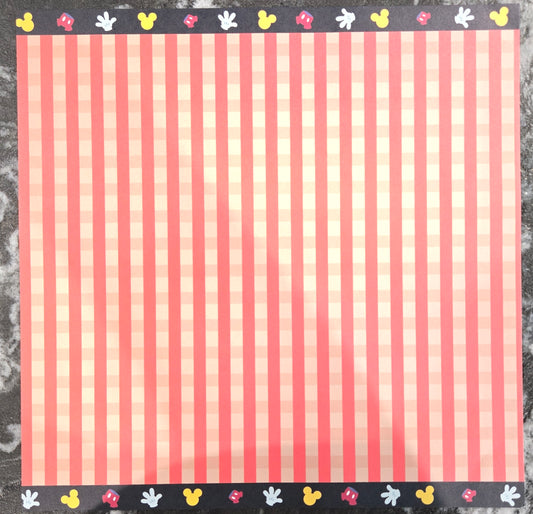 Sandylion Mickey Mouse Scrapbook Paper
