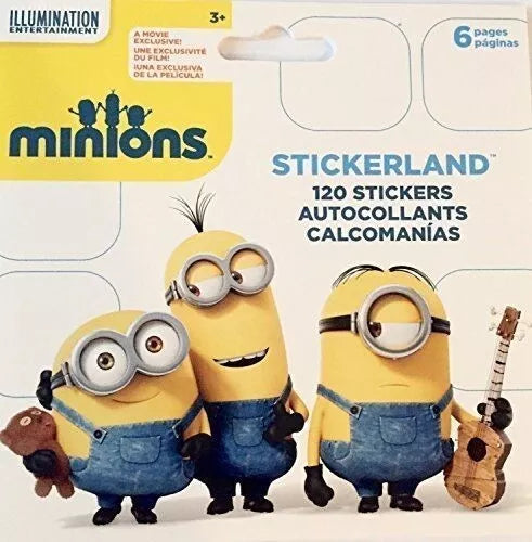 Minions Mini Stickerland Sticker Book