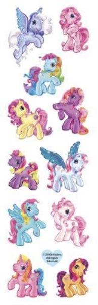My Little Pony Gem Epoxy Stickers