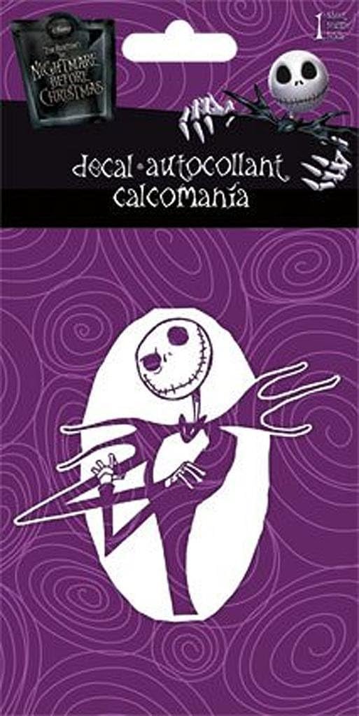 Jack Skellington Nightmare Before Christmas Decal Sticker