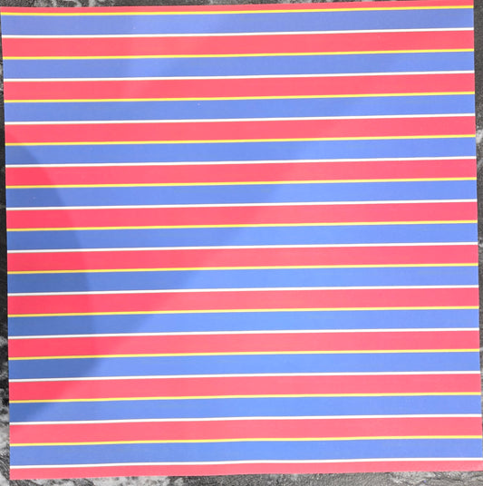 Sesame Street Ernie's Stripe Scrapbook Paper by Sandylion