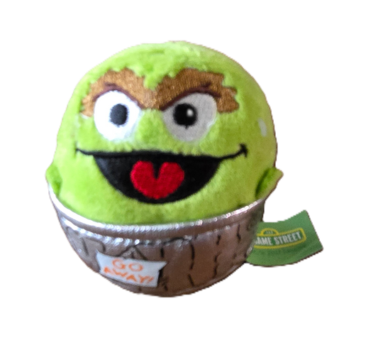 Sesame Street Oscar the Grouch Egg Friends Plush