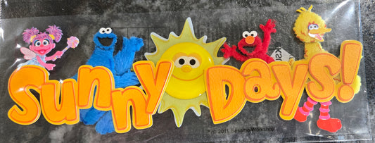 Sesame Street Sunny Days Stickers