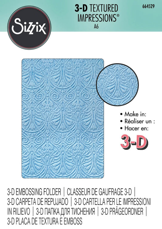 Sizzix Baroque 3d Embossing Folder