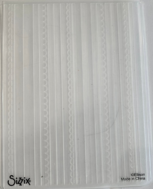 Sizzix Borders Embossing Folder