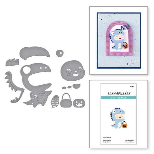 Spellbinders Dragon Boo Die Set