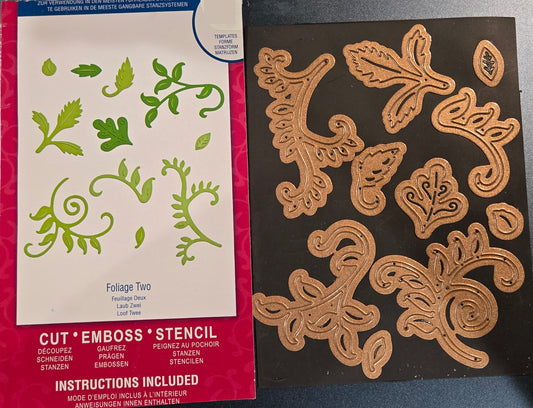 Spellbinders Foliage Two Shapeabilities Dies Set
