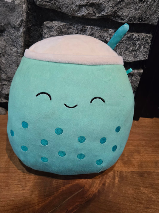 Aquamarine Boba Bubble Tea Squishmallow - No Tag