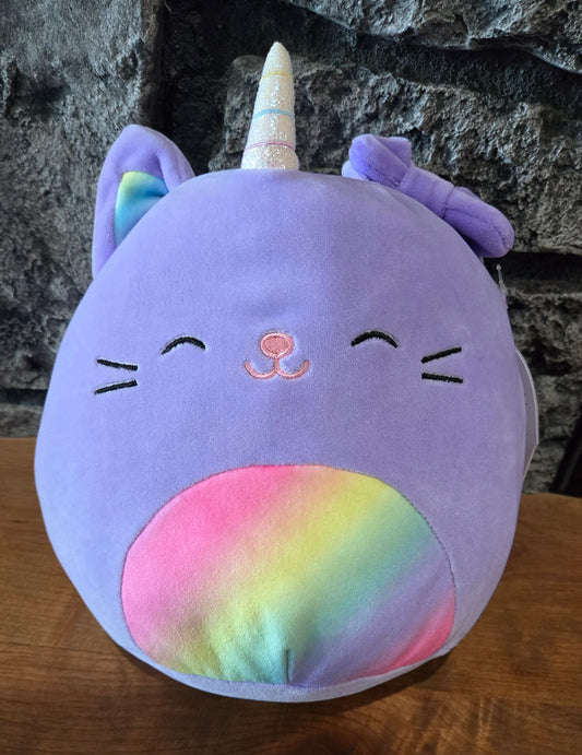 Squishmallow Purple Cierra Caticorn Plush