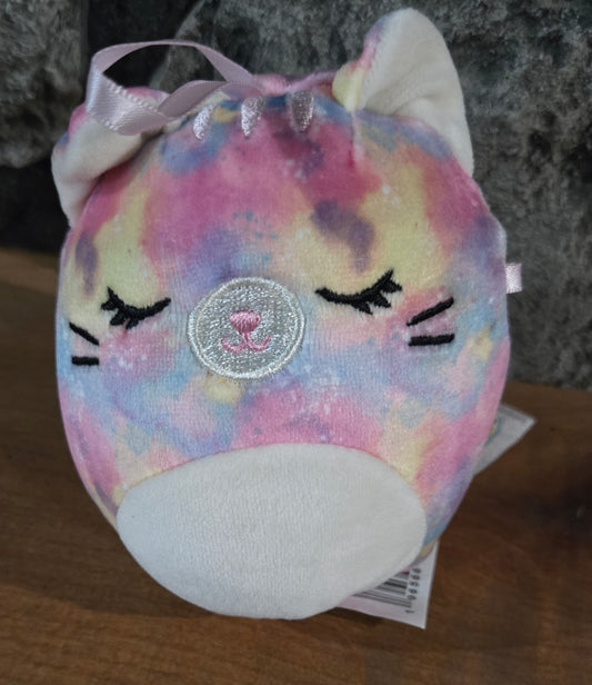 Erika the TieDye Cat Squishmallow 4 Inch