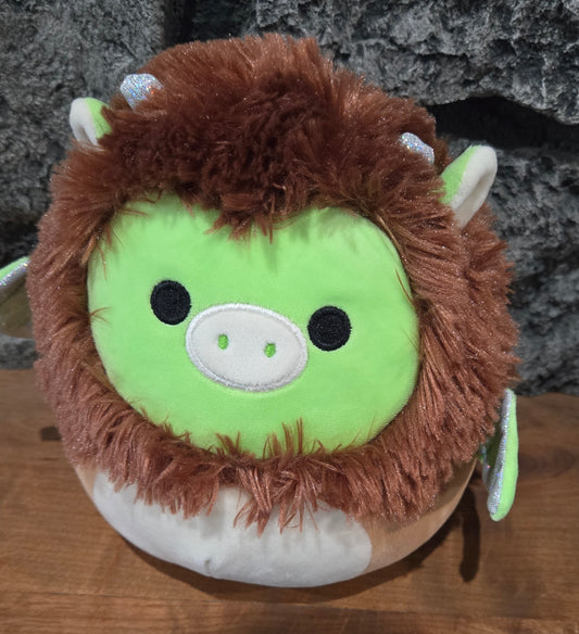 Desmond the Dragon in Lion Costume Squishmallow