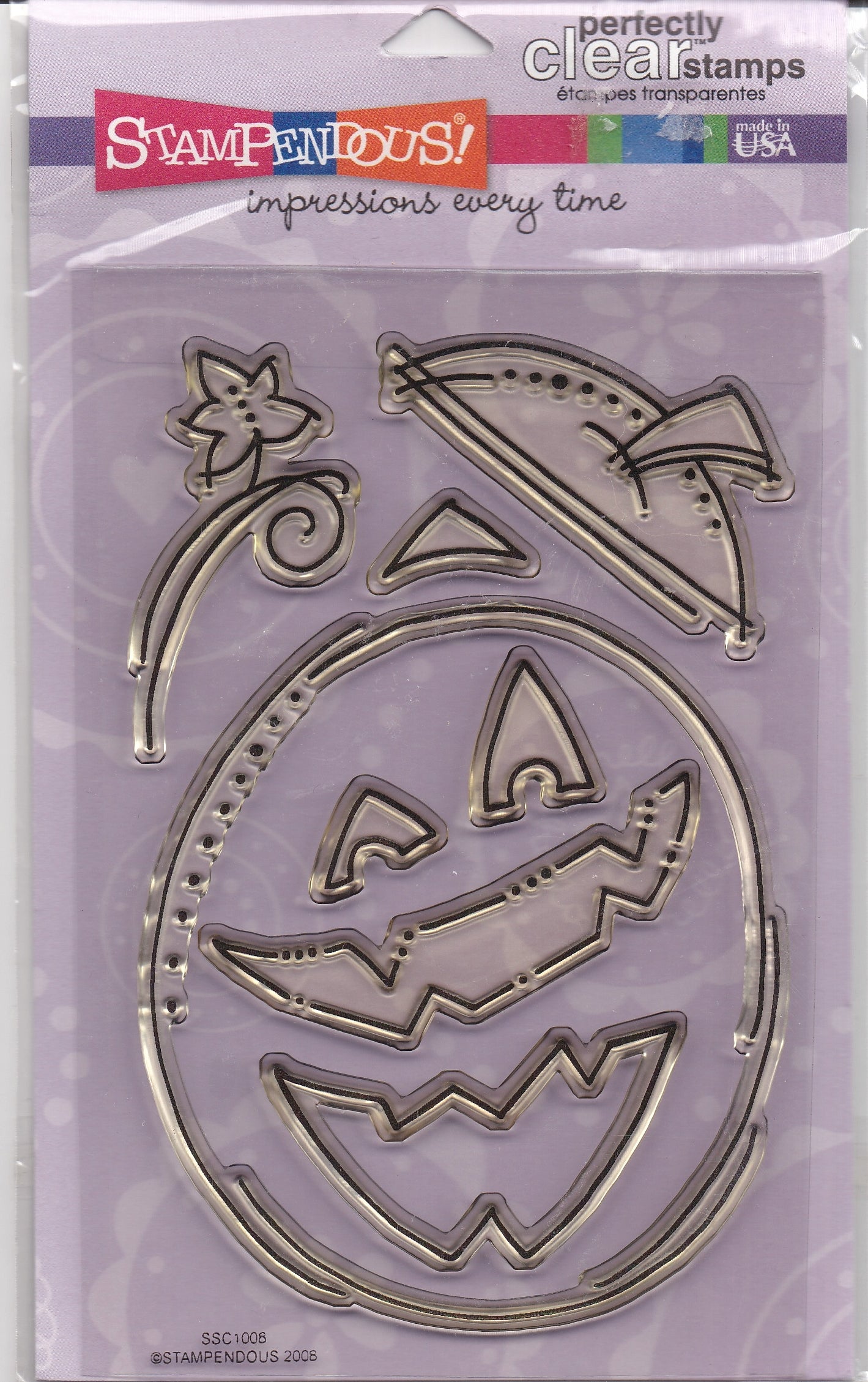 Stampendous Jumbo Jacks Stamp Set