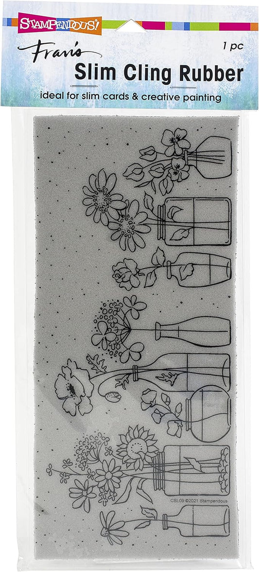 Stampendous Wildflower Cling Stamp