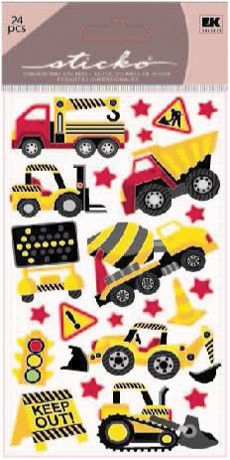 Sticko Construction Zone Stickers