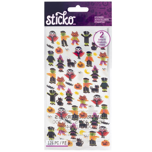 Tiny Halloween Sticko Stickers Set