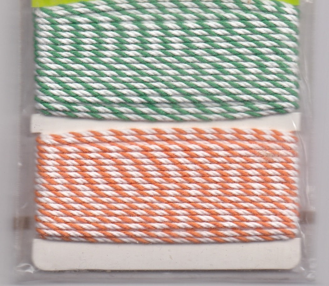 Green and Orange Bakers Twine Assortment Set