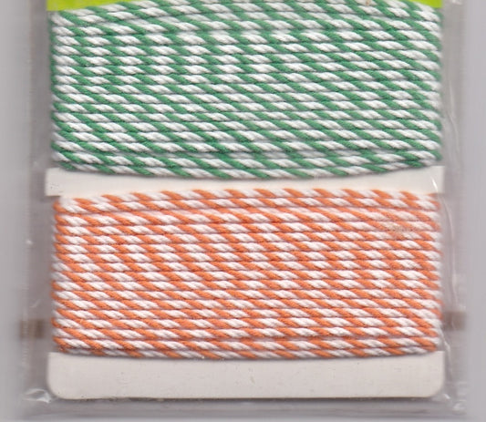Green and Orange Bakers Twine Assortment Set
