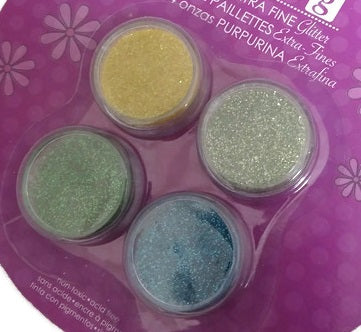 Studio g Glitter Blue Yellow Greens