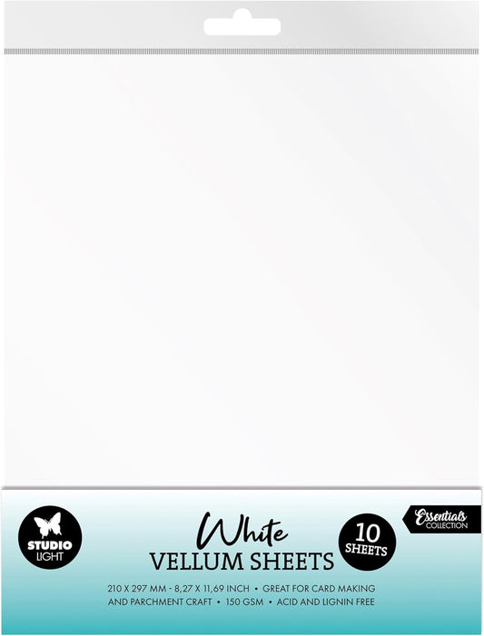 Studio Light White Vellum Sheets