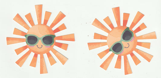 Sun Faces Die Cuts