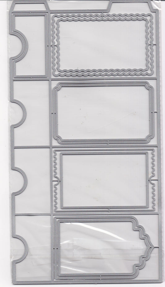 Tag Pocket Folding Card Dies Set
