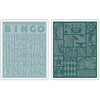 Tim Holtz Bingo and Patchwork Embossing Folders
