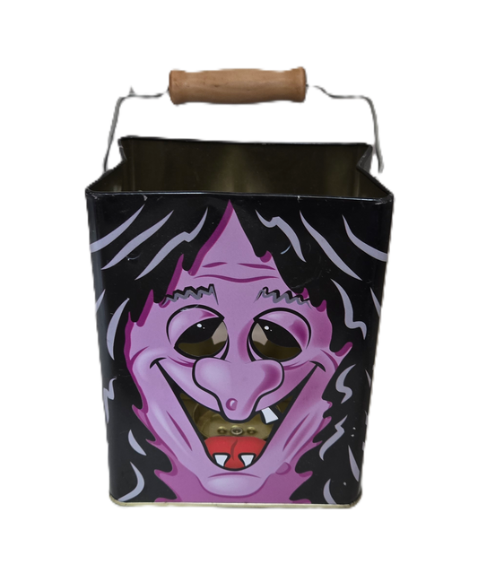 Tin Box co Halloween Witch Metal Luminary
