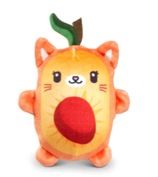 Top Trenz Bubble Stuffed Squishy Friends Apri-Cat Fruit Mash Up