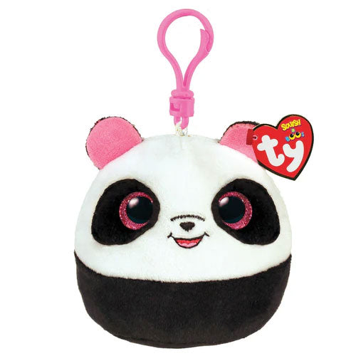 Ty Panda Bamboo Squish Boo Clip