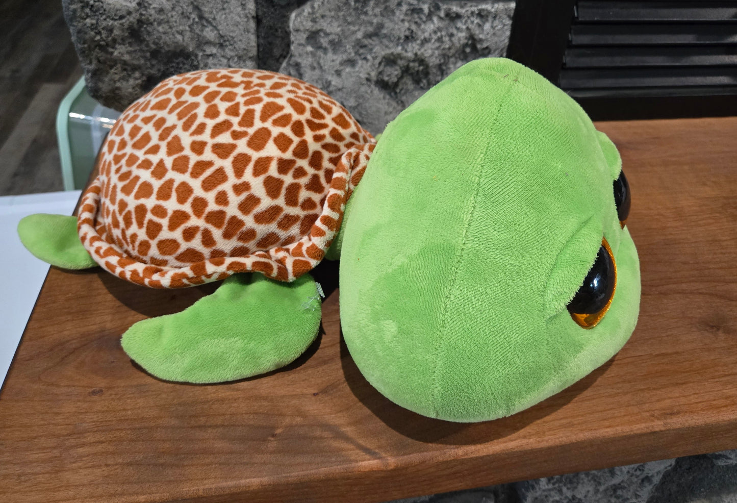 Zippy Turtle Jumbo 16Inch Beanie Boo Plush - Medium 16 Inch