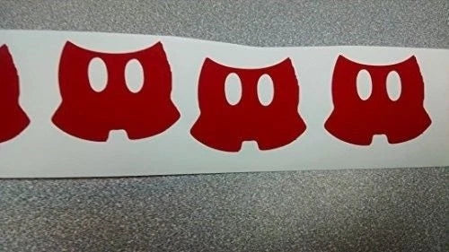 Mickey Mouse Vinyl Pants Stickers