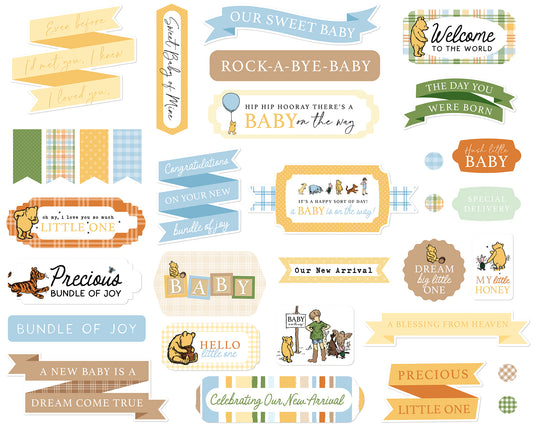 Winnie The Pooh Baby Titles and Phrases