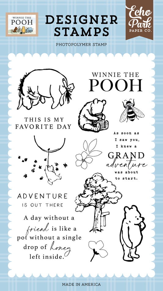 Classic Winnie the Pooh Stamp Set