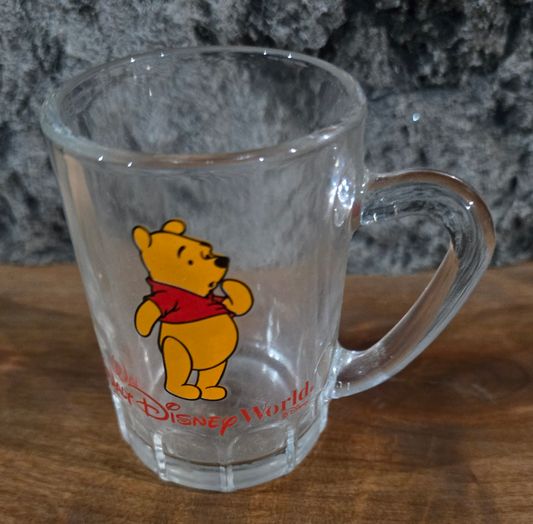 Vintage Winnie the Pooh Shot Glass with Handle