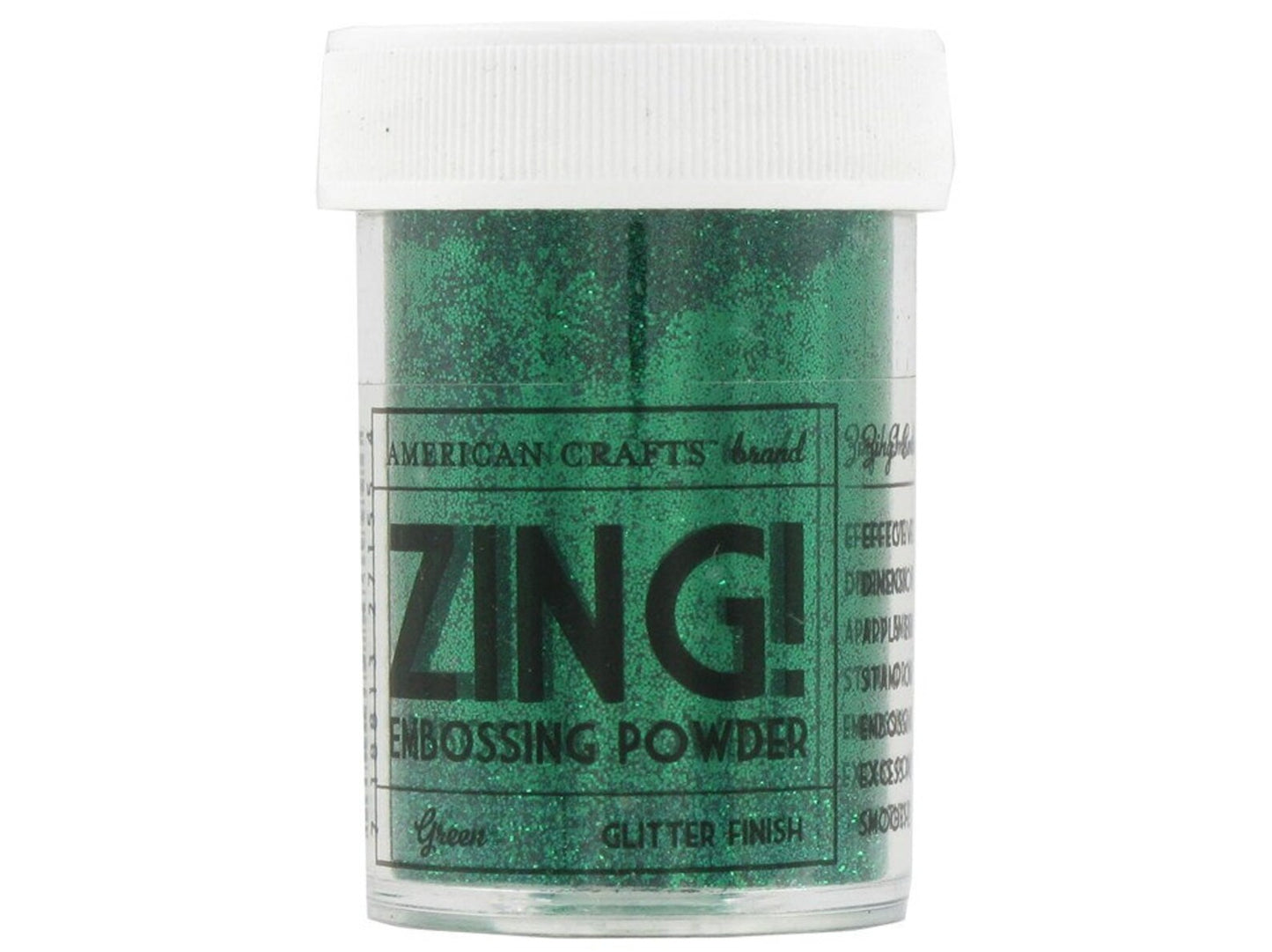 Glitter Teal Embossing Powder by Zing