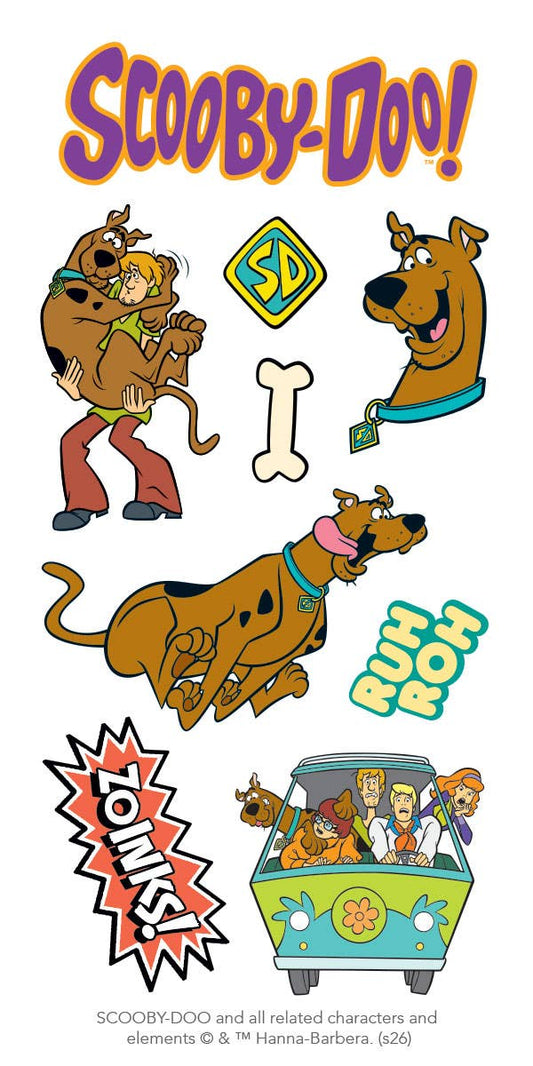 Scooby Doo -Officially Licensed Decorative Stickers