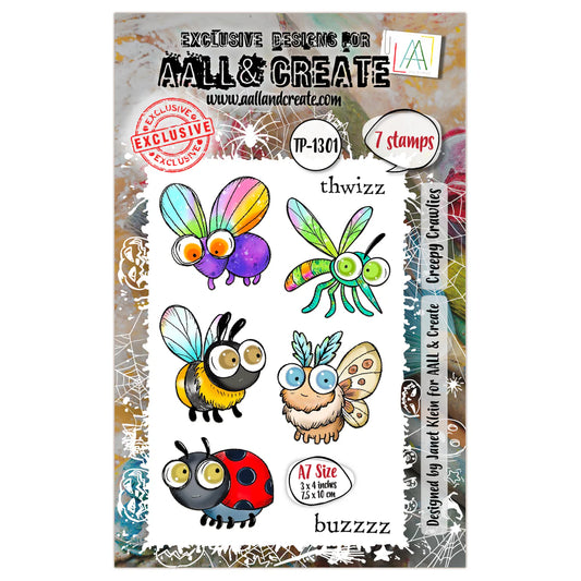 AAL and Create Creepy Crawlies Stamp Set