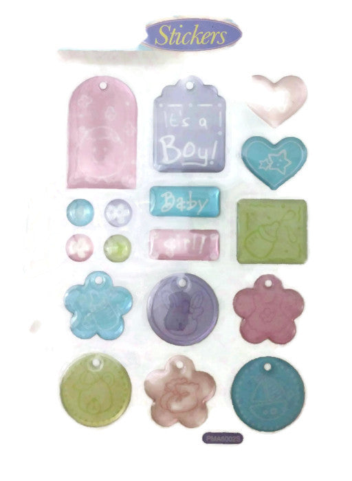 Baby Epoxy Sticker Tags