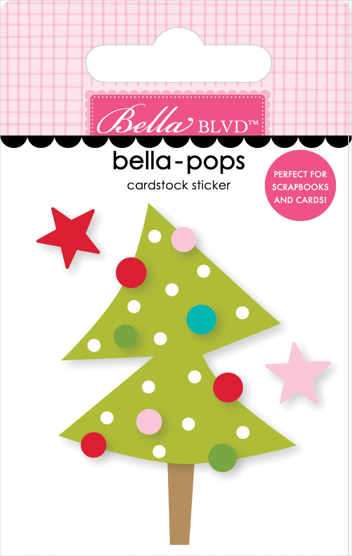 Bella Blvd Fa la la lala Twiinkle Lights 3d Stickers