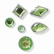 Karen Foster August Birthstone Brads