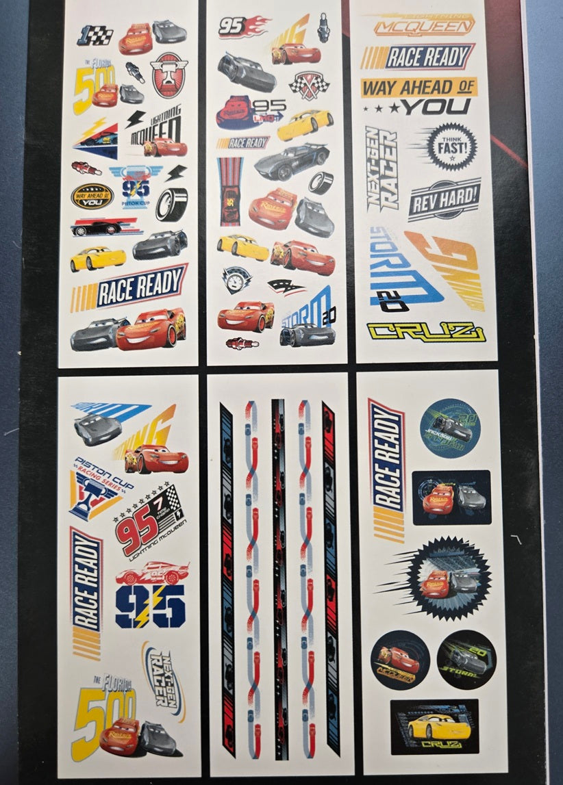 Disney Cars 3 Craft Sticker Flip Pack