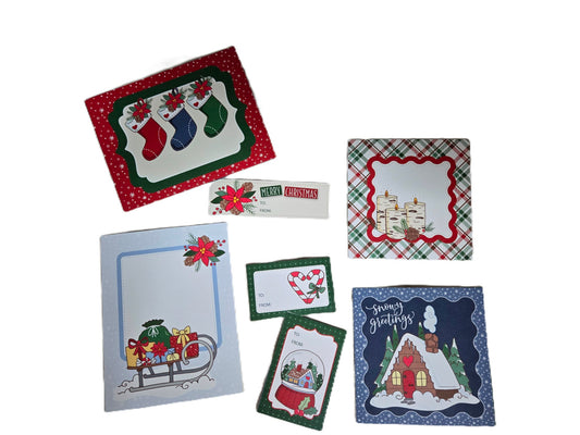 Christmas Ephemera Die Cut Set