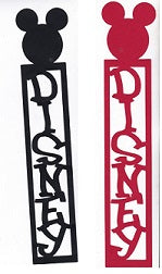 Vertical Disney Title Title Die Cut
