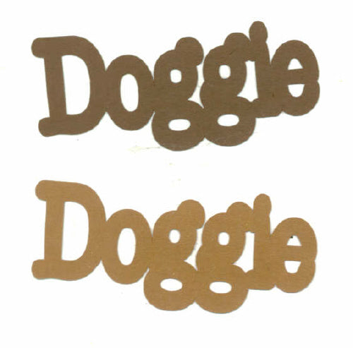 Doggie Dog Die Cut Titles