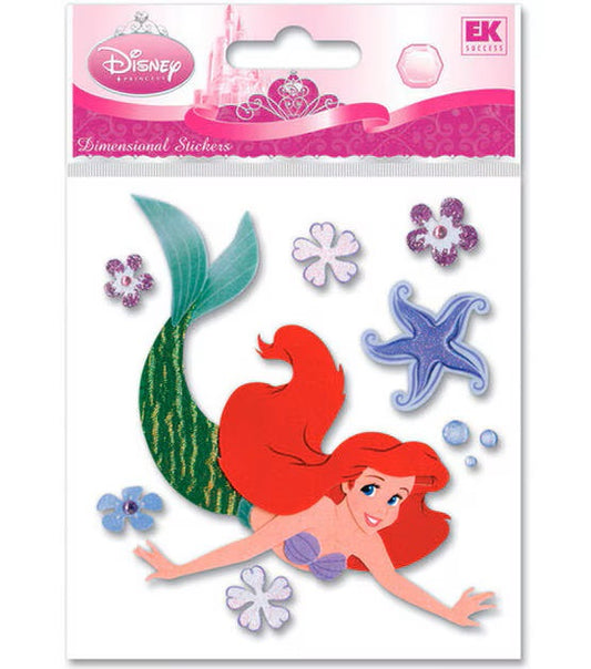 Disney Little Mermaid Starfish 3d Stickers