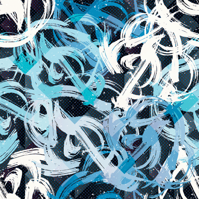 Ella & Viv Graffiti Psychedelic Scrapbook paper