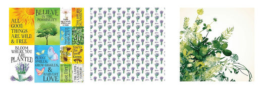 Ella & Viv Love Grows Here Papers and Stickers Set