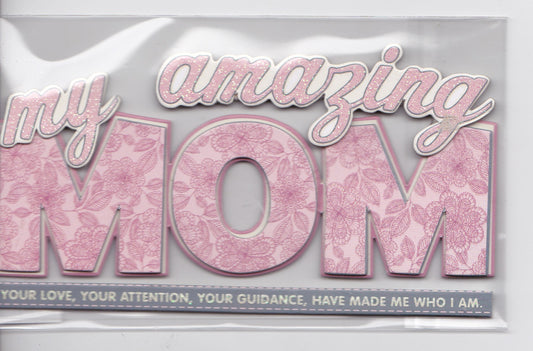 My amazing Mom 3d Stickers