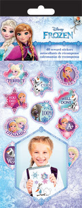 Frozen Themed Reward Stickers - 40 Stickers